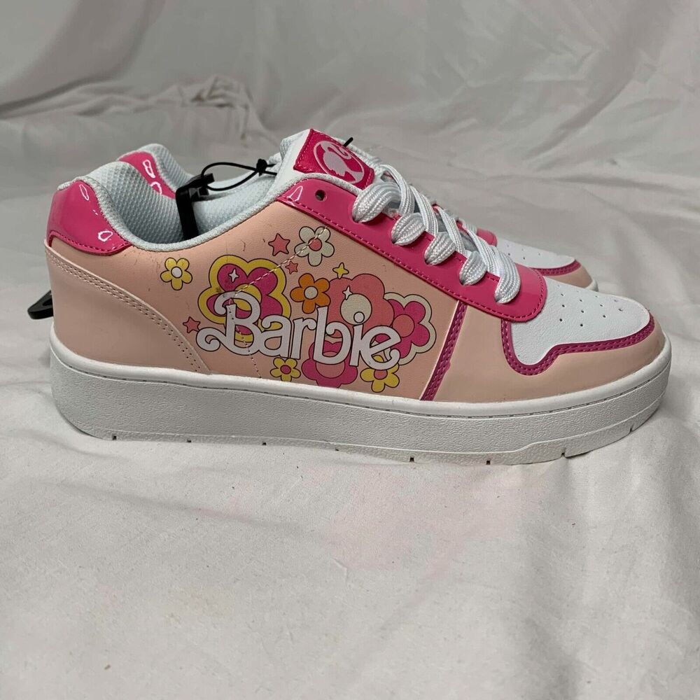 NWT Barbie Sneakers Women's Size 7 - Picture 1 of 10